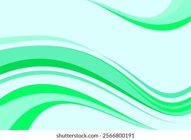 Modern abstract blue and green illustration background that is very suitable for presentation designs or book covers