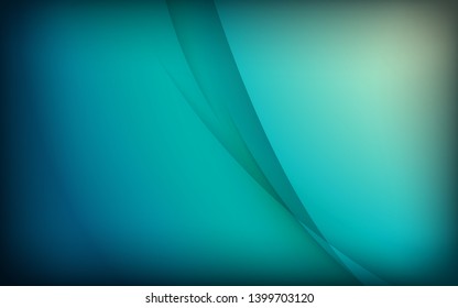 Modern abstract blue light background element