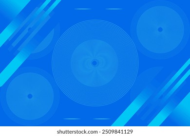 Fondo azul abstracto moderno y azul claro con líneas geométricas brillantes. Diseño de forma hexagonal degradado azul. Concepto de tecnología futurista.