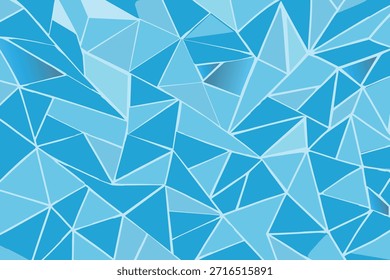 Fondo geométrico bajo poli azul abstracto moderno hecho de Formas de polígono y triángulo. Ideal para Diseño web, fondos de interfaz de usuario, presentaciones, marca de tecnología, Anuncios corporativos, Fondos de pantalla