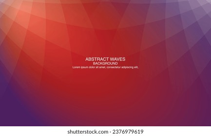 Moderno azul abstracto y rojo con fondo geométrico perfecto para el afiche. vectores 10