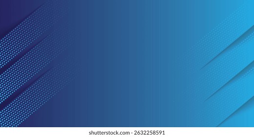 Moderne abstrakte blaue und Schattenverlauf mit Halbtonhintergrund für Banner und Cover