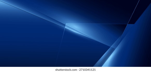 Modern abstract blue technology background. tech banner for corporate business concept. hi-tech abstract background vector illustration and business or presentation