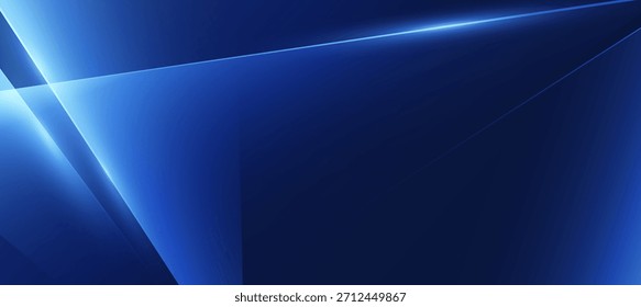 Moderner, abstrakter, blauer Technologiehintergrund. Tech-Banner für das Unternehmenskonzept. abstrakte High-Tech-Hintergrund, Vektorgrafik und Geschäft oder Präsentation