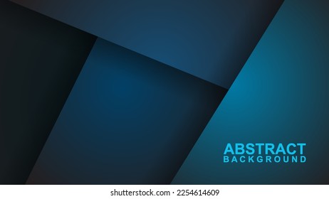 Modern abstract blue vector background