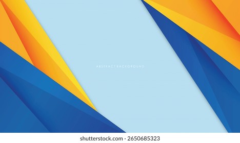 Fondo colorido abstracto moderno azul y amarillo degradado