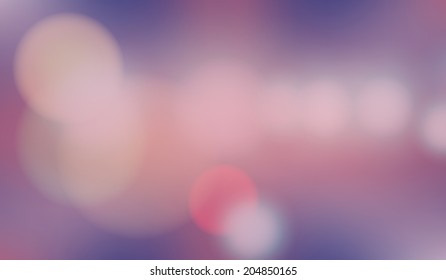 Modern abstract blur circular bokeh light beautiful backgrounds.  Elements for your graphic design, banner, website or presentation. Vector illustration  
