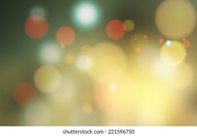 Modern abstract blur circular bokeh light beautiful backgrounds.  Elements for your graphic design, banner, website or presentation. Vector illustration  
 