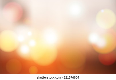 Modern abstract blur circular bokeh light beautiful backgrounds.  Elements for your graphic design, banner, website or presentation. Vector illustration  
 