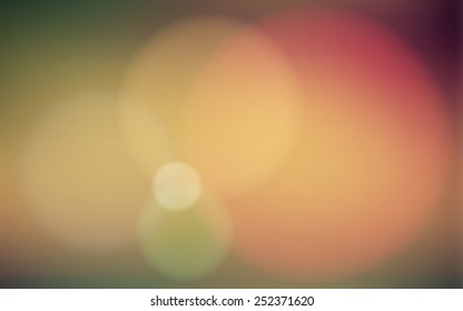 Modern abstract blur circular bokeh light beautiful backgrounds.  Elements for your graphic design, banner, website or presentation. Vector illustration  
 