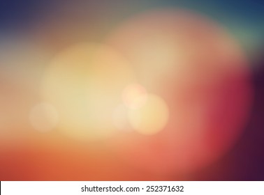 Modern abstract blur circular bokeh light beautiful backgrounds.  Elements for your graphic design, banner, website or presentation. Vector illustration  
