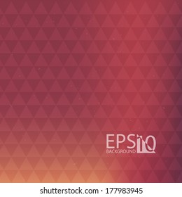 Modern abstract blurry, triangle background.