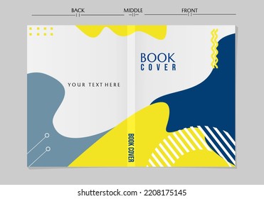 Modern abstract book covers set, minimal covers design. Colorful geometric background, vector illustration. for notebooks, planners, brochures, books, catalogs