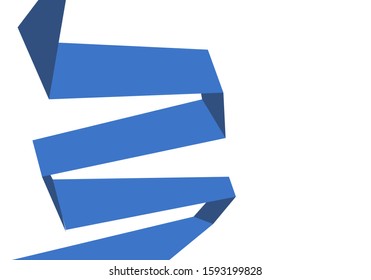 Modern abstract border side frame. Editable Clip Art.