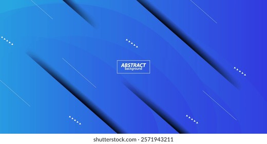 Modern abstract bright blue gradient illustration background with simple pattern. Cool design. Vector Eps10