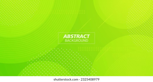 Modern abstract bright green gradient illustration background with simple pattern. Cool design. Eps10 vector