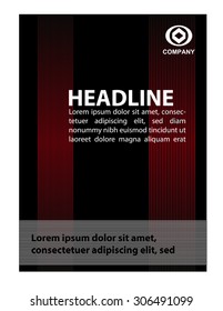 Modern abstract brochure, flyer
