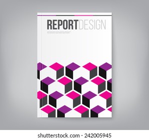 Modern abstract brochure, flyer, report design, layout template. Clean style cover, cummunication, business. corporate