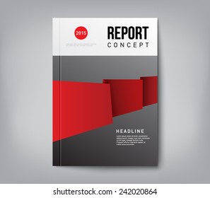 Modern abstract brochure, flyer, report design, layout template. Clean style cover, cummunication, business. corporate