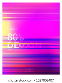 Modern abstract brochure gradient background with geometric lines. Colorful trendy template. EPS 10 vector illustration.