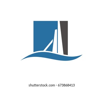 Modern Abstract Building logo vector