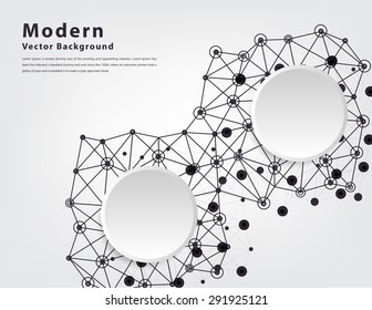 Modern Abstract business infographics Vector Design EPS 10