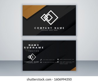 Modern abstract bussines card template