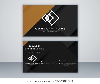 Modern abstract bussines card template