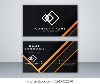 Modern abstract bussines card template