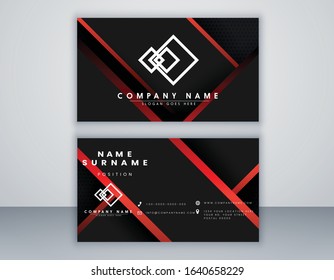 Modern Abstract Bussines Card Template