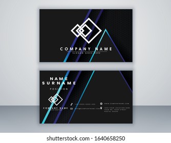 Modern Abstract Bussines Card Template