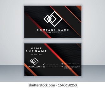 Modern Abstract Bussines Card Template