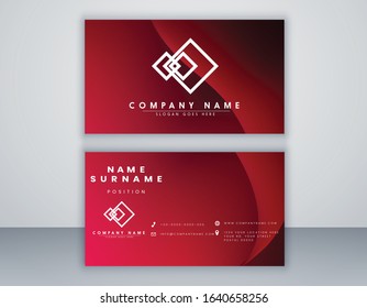 Modern Abstract Bussines Card Template