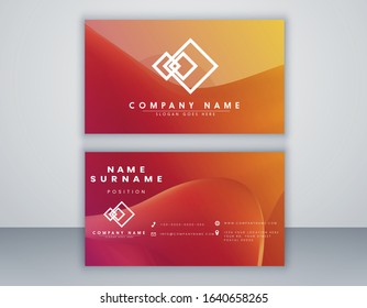 Modern Abstract Bussines Card Template