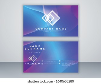 Modern Abstract Bussines Card Template