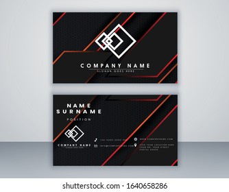 Modern Abstract Bussines Card Template