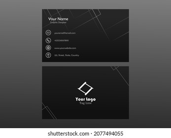 Modern Abstract Bussines Card Template