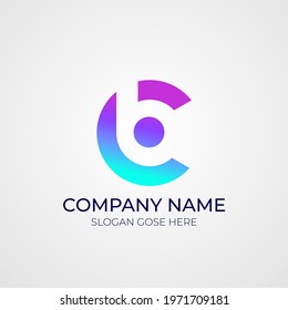 Modern abstract c Logo । b letter mark । cb logo । bc icon 