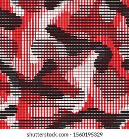 Modern Abstract Camouflage Texture Pattern