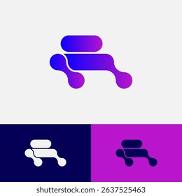 modern abstract car logo design