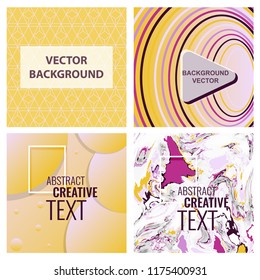 Modern abstract circle geometric design, pattern, round badge and background for modern design, decorated, flyer, cover and template. EPS 10 Vector