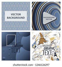Modern abstract circle geometric design, pattern, round badge and background for modern design, decorated, flyer, cover and template. EPS 10 Vector