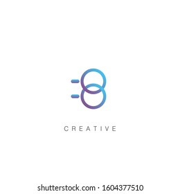 Modern Abstract Circle Logo. Symbol & Icon Vector Logo Template (10)