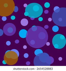 Ilustração de padrão de círculo abstrato moderno