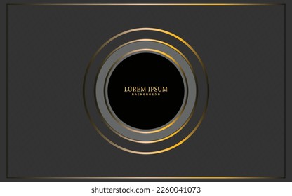 Modern abstract circle pattern luxury background for modern day design, banner, office  presentation background, invitation card design, luxury golden background for  business presentation background
