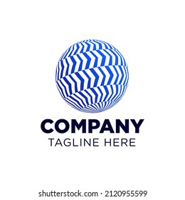 Modern Abstract Circle Technology logo template,Advanced analysis data base Logo symbol. Development of artificial intelligence sign. Abstract innovative high tech logo template. Colorful round