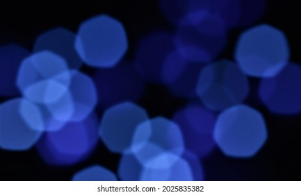 Modern abstract circular bokeh background blue light shining on beautiful background. Elements for your graphic, banner, website or presentation design. Vector illustration