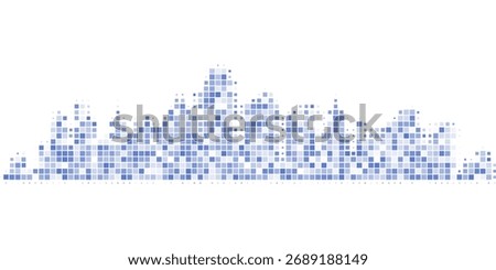 Modern abstract city background, architecture digital concept.