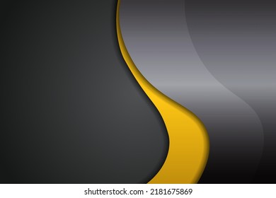 Modern Abstract Clean Overlap Yellow and Silver Premium Background