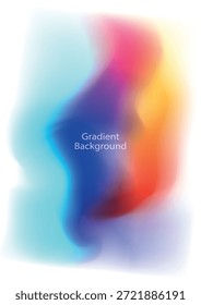 Fondo de color abstracto moderno con Gradientes luminosos y profundidad suave para proyectos de arte y diseño digital.